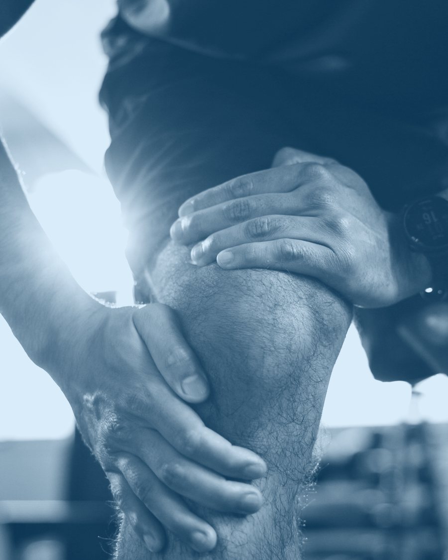 Sporter met knieklachten in de praktijk, het startpunt van een revalidatietraject